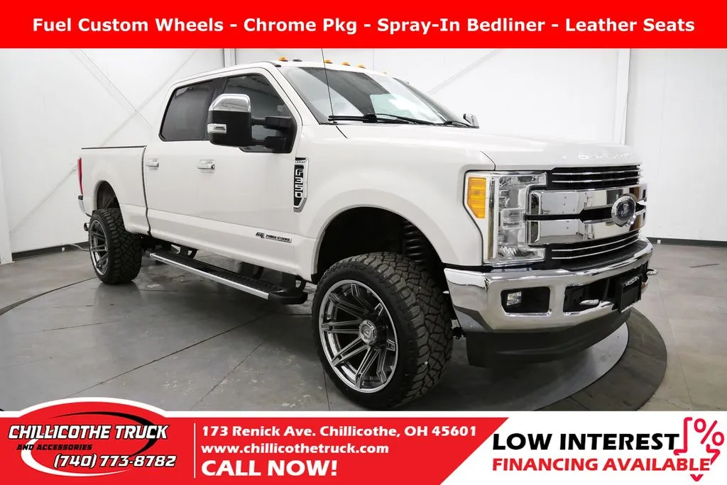 White 2017 Ford F-350SD Lariat for sale in Chillicothe, OH