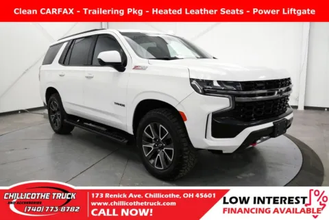 Blue 2022 Chevrolet Tahoe Z71 for sale in Chillicothe, OH