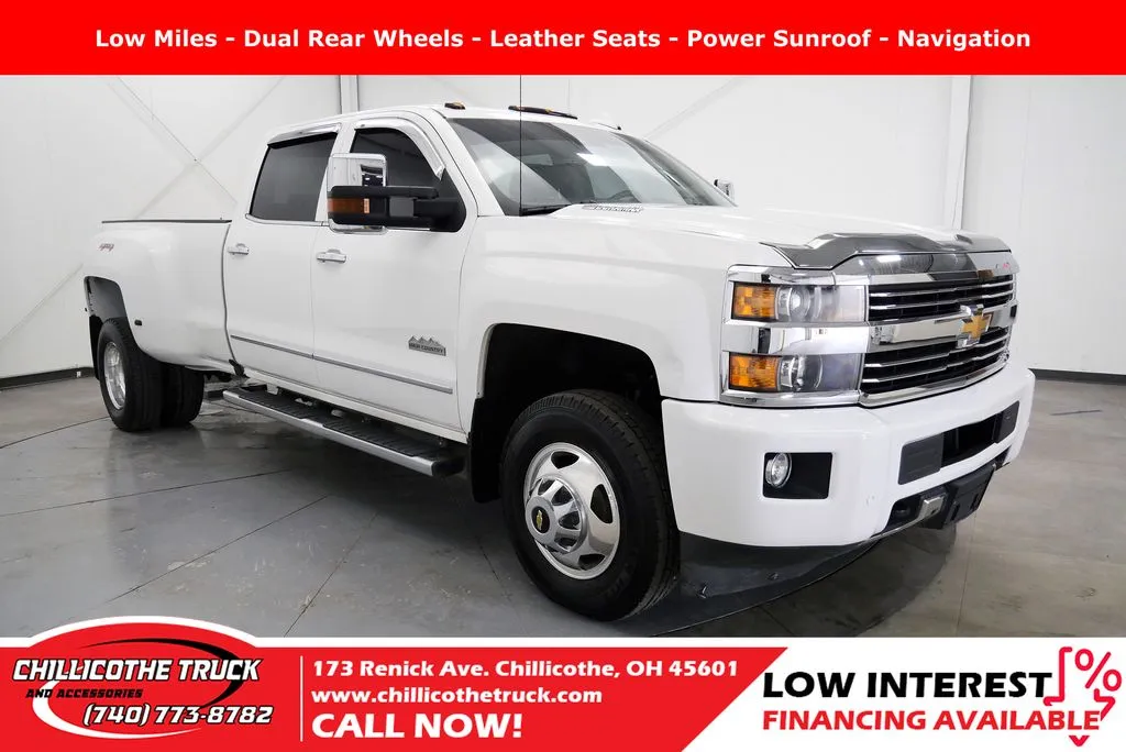 White 2015 Chevrolet Silverado 3500HD High Country for sale in Chillicothe, OH