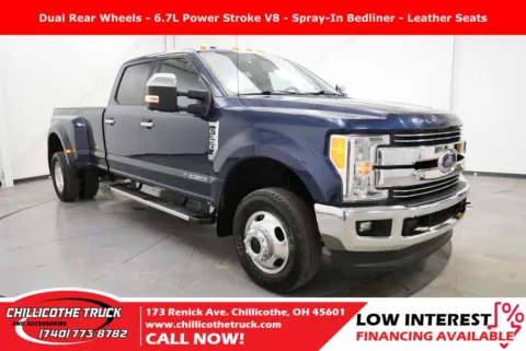 Blue 2017 Ford F-350SD Lariat for sale in Chillicothe, OH