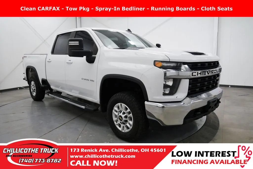White 2022 Chevrolet Silverado 2500HD LT for sale in Chillicothe, OH