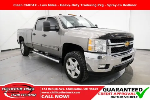 Gray 2013 Chevrolet Silverado 2500HD LT for sale in Chillicothe, OH