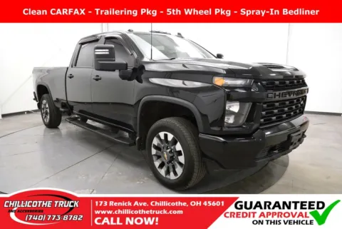Black 2021 Chevrolet Silverado 2500HD Custom for sale in Chillicothe, OH
