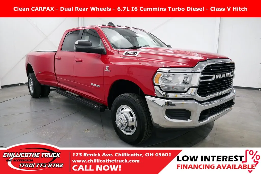 Red 2020 Ram 3500 Big Horn for sale in Chillicothe, OH