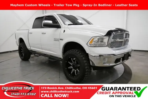White 2017 Ram 1500 Laramie for sale in Chillicothe, OH