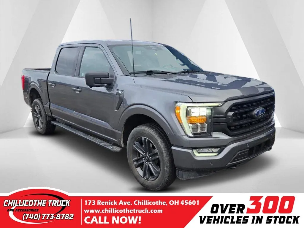 Gray 2022 Ford F-150 XLT for sale in Chillicothe, OH