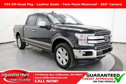 Black 2020 Ford F-150 Lariat for sale in Chillicothe, OH