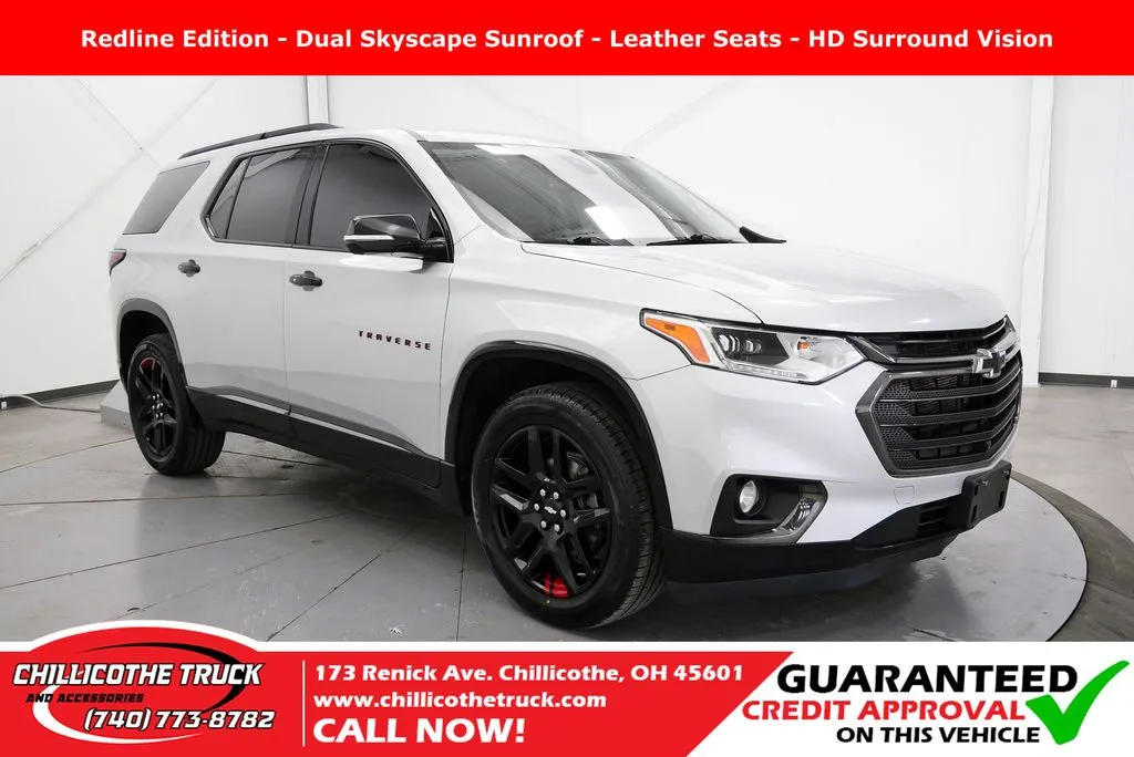 Silver 2020 Chevrolet Traverse Premier for sale in Chillicothe, OH