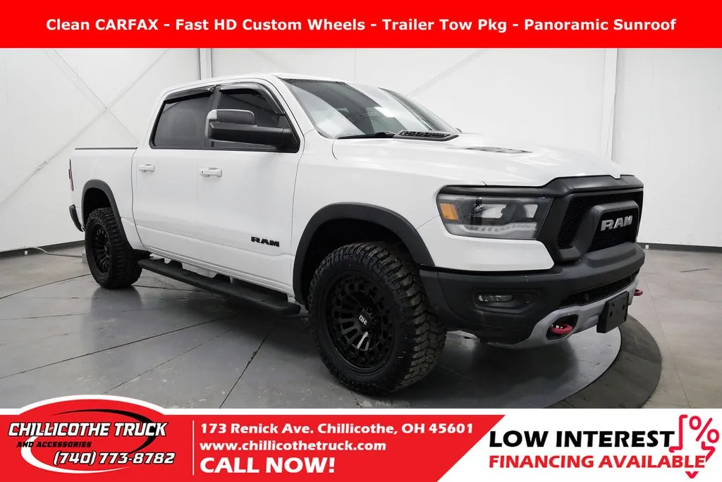 White 2020 Ram 1500 Rebel for sale in Chillicothe, OH