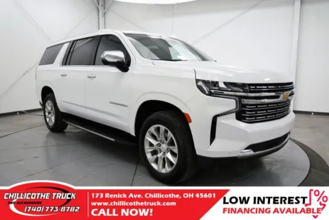 White 2023 Chevrolet Suburban Premier for sale in Chillicothe, OH