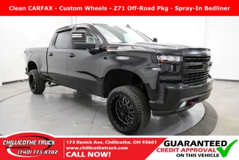Black 2019 Chevrolet Silverado 1500 LT Trail Boss for sale in Chillicothe, OH