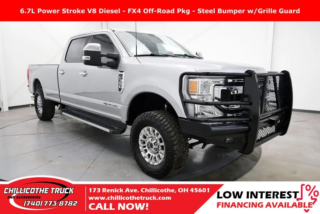 Silver 2022 Ford F-350SD XLT for sale in Chillicothe, OH