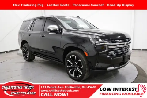 Black 2023 Chevrolet Tahoe Premier for sale in Chillicothe, OH