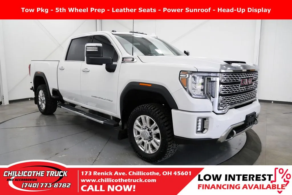 Blue 2022 GMC Sierra 2500HD Denali for sale in Chillicothe, OH