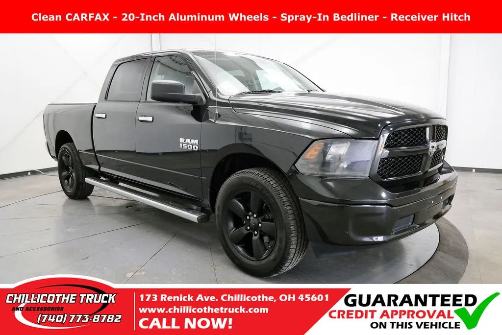 Black 2017 Ram 1500 SLT for sale in Chillicothe, OH