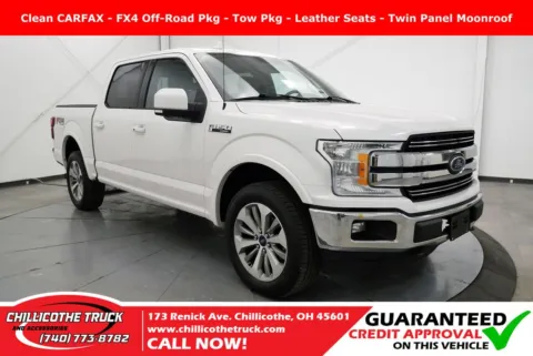 White 2018 Ford F-150 Lariat for sale in Chillicothe, OH