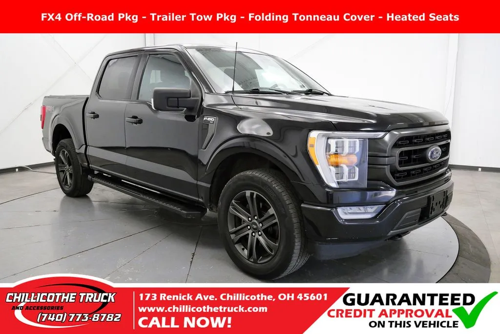 Black 2021 Ford F-150 XLT for sale in Chillicothe, OH