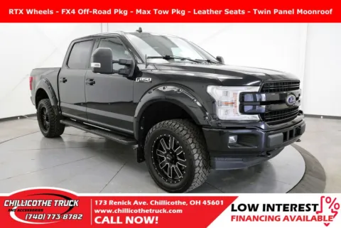 Black 2019 Ford F-150 Lariat for sale in Chillicothe, OH