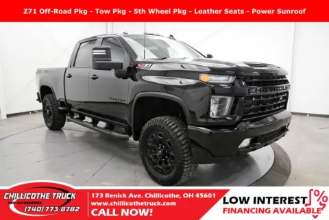 Black 2022 Chevrolet Silverado 3500HD LTZ for sale in Chillicothe, OH