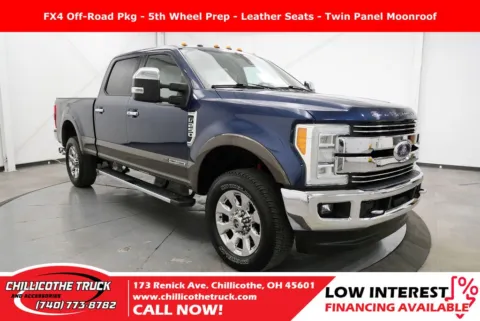 Blue 2017 Ford F-250SD Lariat for sale in Chillicothe, OH