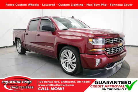 Red 2017 Chevrolet Silverado 1500 LT for sale in Chillicothe, OH