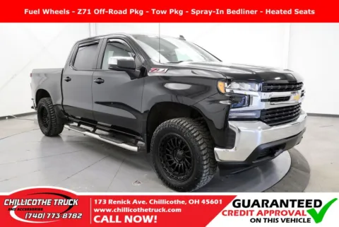 Black 2021 Chevrolet Silverado 1500 LT for sale in Chillicothe, OH