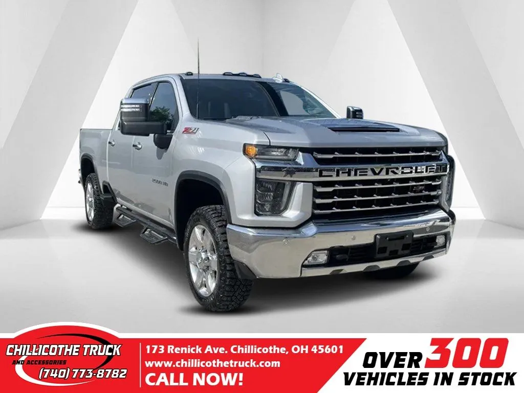 Silver 2020 Chevrolet Silverado 2500HD LTZ for sale in Chillicothe, OH