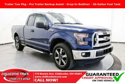Blue 2017 Ford F-150 XLT for sale in Chillicothe, OH