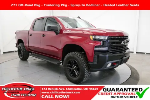 Red 2019 Chevrolet Silverado 1500 LT Trail Boss for sale in Chillicothe, OH