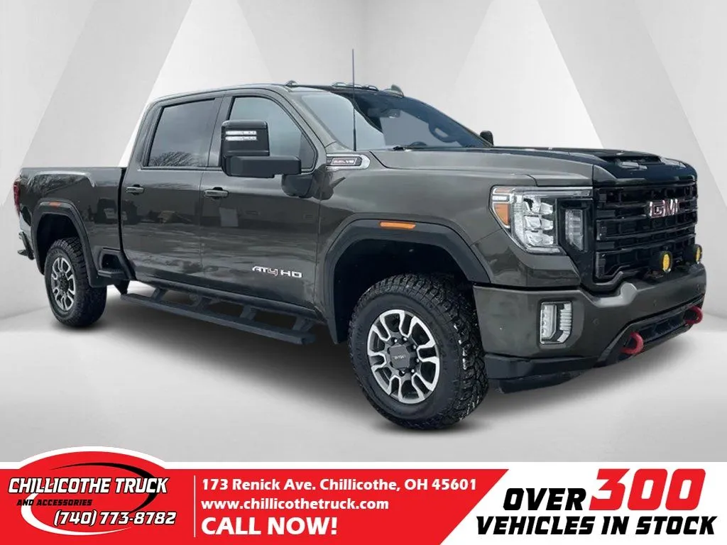 Green 2022 GMC Sierra 2500HD AT4 for sale in Chillicothe, OH