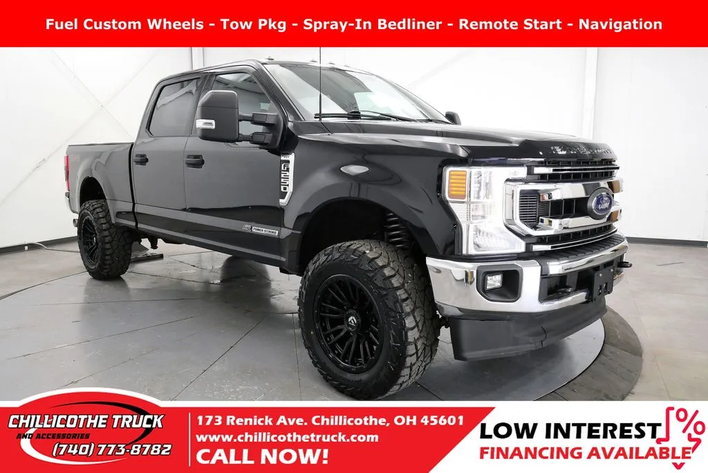 Black 2022 Ford F-250SD XLT for sale in Chillicothe, OH