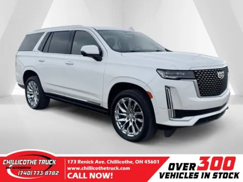 White 2021 Cadillac Escalade Premium Luxury for sale in Chillicothe, OH