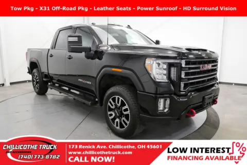 Black 2022 GMC Sierra 2500HD AT4 for sale in Chillicothe, OH