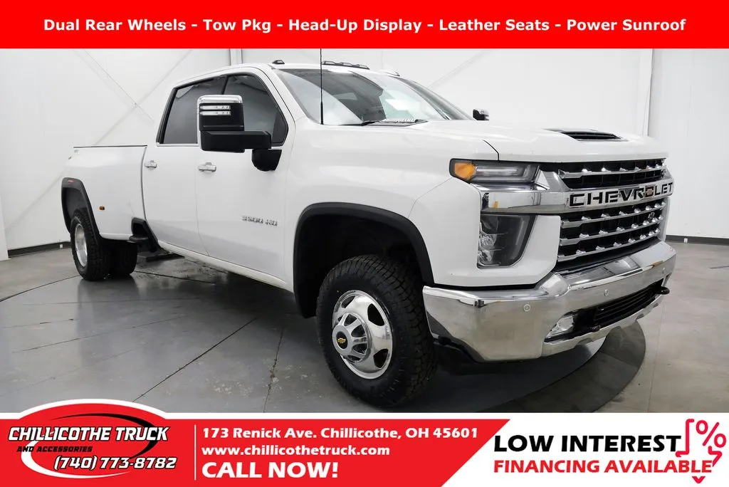 White 2020 Chevrolet Silverado 3500HD LTZ for sale in Chillicothe, OH