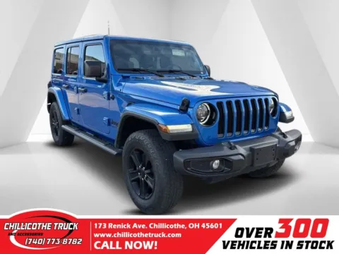 Blue 2023 Jeep Wrangler Altitude for sale in Chillicothe, OH