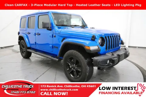Blue 2023 Jeep Wrangler Altitude for sale in Chillicothe, OH