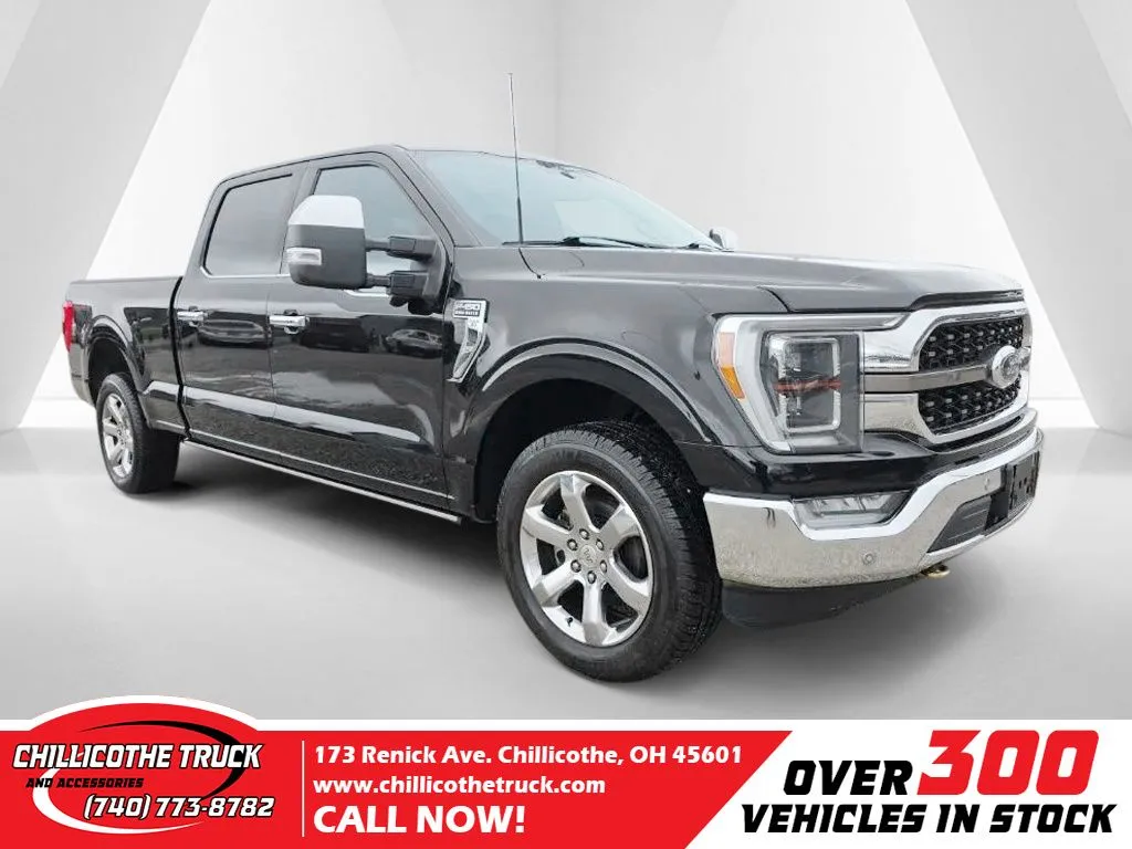 Black 2022 Ford F-150 King Ranch for sale in Chillicothe, OH