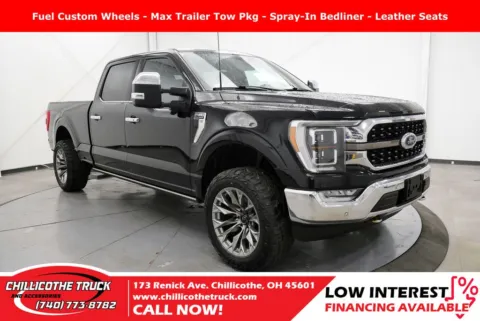 Black 2022 Ford F-150 King Ranch for sale in Chillicothe, OH