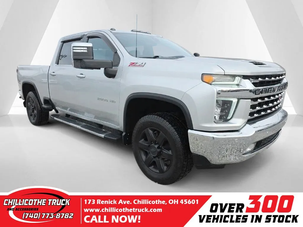 Silver 2021 Chevrolet Silverado 2500HD LTZ for sale in Chillicothe, OH