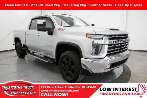 Silver 2021 Chevrolet Silverado 2500HD LTZ for sale in Chillicothe, OH