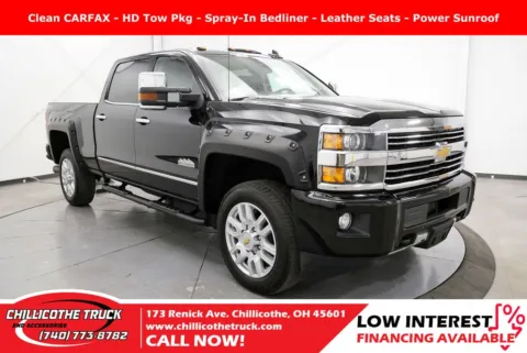 Black 2016 Chevrolet Silverado 2500HD High Country for sale in Chillicothe, OH