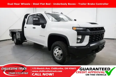 White 2023 Chevrolet Silverado 3500HD Work Truck for sale in Chillicothe, OH