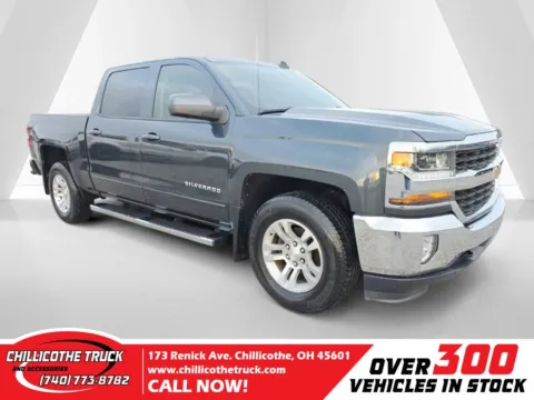 Gray 2018 Chevrolet Silverado 1500 LT for sale in Chillicothe, OH