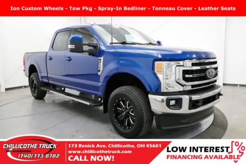 Blue 2022 Ford F-350SD Lariat for sale in Chillicothe, OH