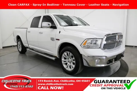 White 2015 Ram 1500 Laramie Longhorn for sale in Chillicothe, OH