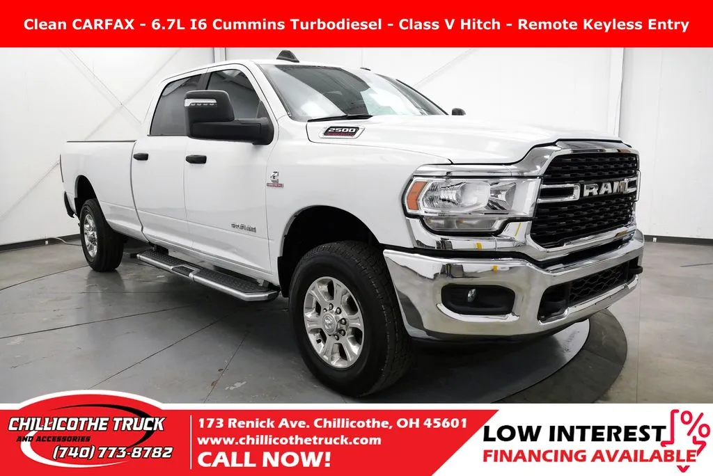White 2024 Ram 2500 Big Horn for sale in Chillicothe, OH