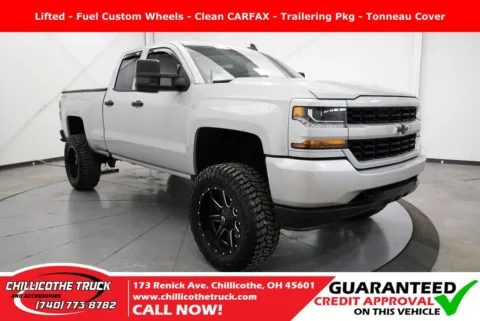 Silver 2018 Chevrolet Silverado 1500 Custom for sale in Chillicothe, OH