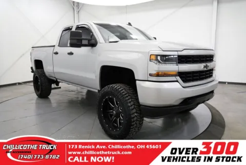 Silver 2018 Chevrolet Silverado 1500 Custom for sale in Chillicothe, OH