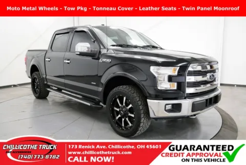 Black 2017 Ford F-150 Lariat for sale in Chillicothe, OH