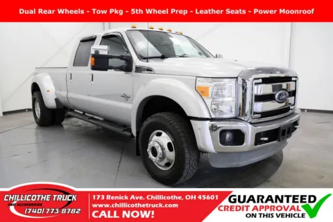 Silver 2011 Ford F-450SD Lariat for sale in Chillicothe, OH